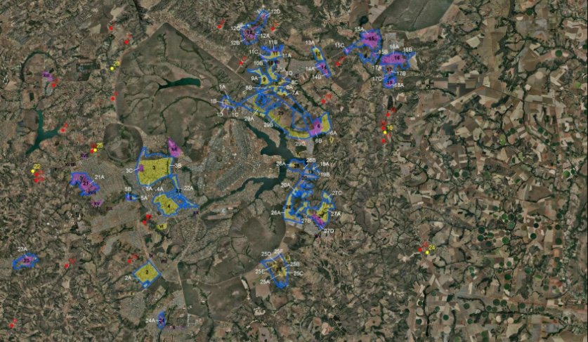áreas passíveis de regularização
