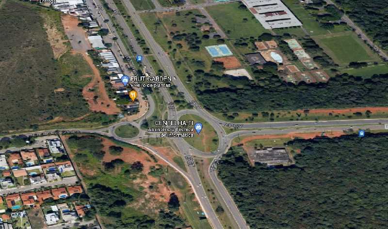 viaduto e a duplicação da DF-001 na altura do Jardim Botânico
