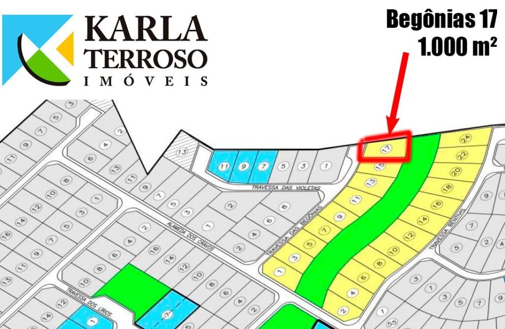 Lote a venda Santa Mônica DF 140, Brasília – Begônias 17 Lote a venda Santa Mônica DF 140, Brasília – Begônias 17