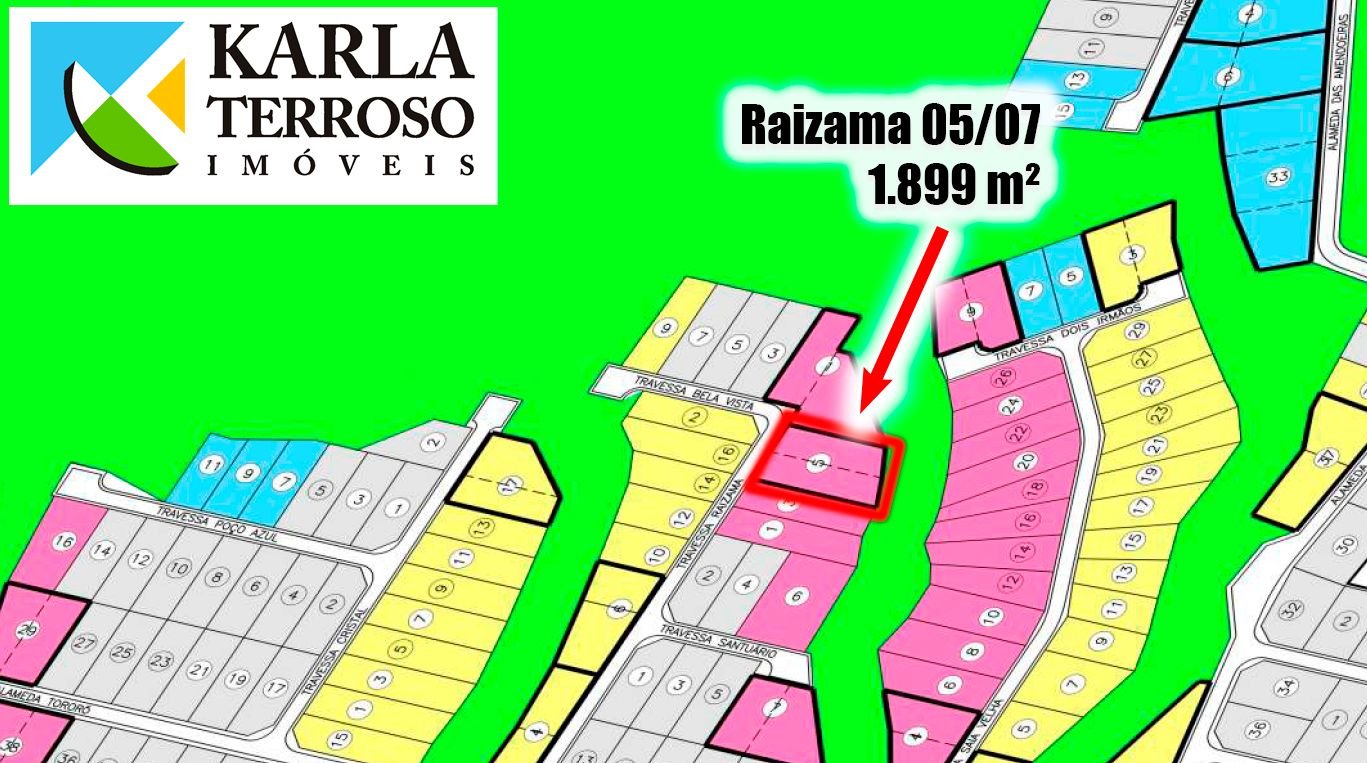 Lote a venda Santa Mônica DF 140, Brasília – Travessa Raizama 5-7