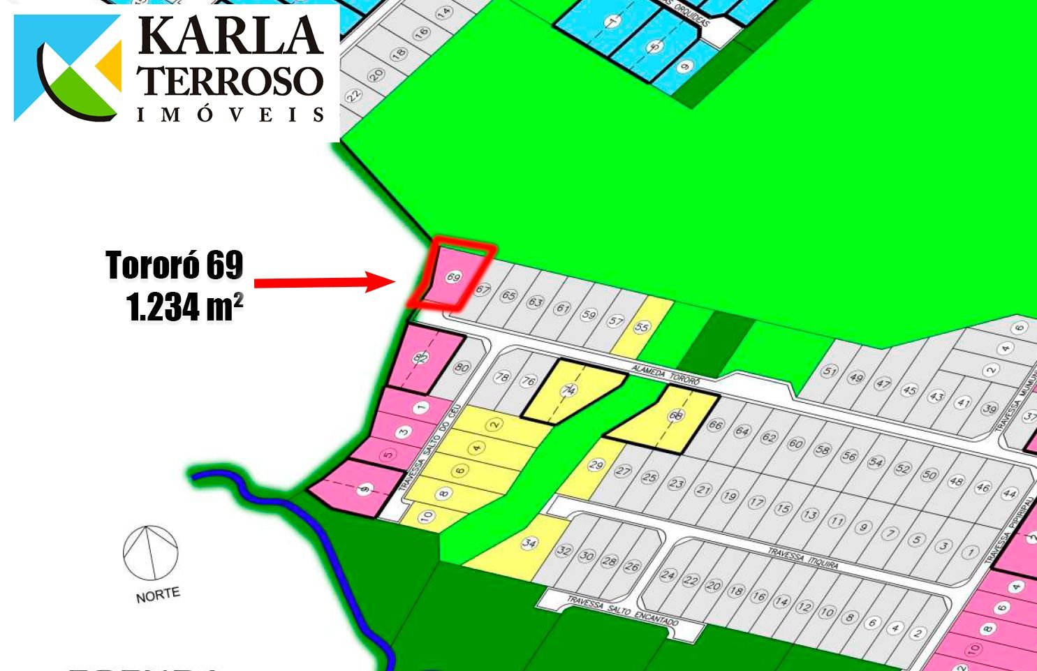 Lote a venda Santa Mônica DF 140, Brasília – Travessa Tororó 69