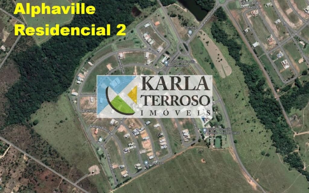 Lote a venda no Condomínio Aphaville Brasília Residencial Quadra 2