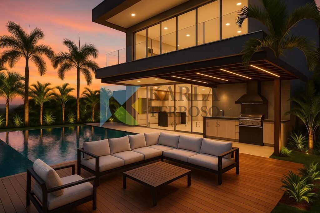 Casa a venda 5 suites piscina churrasqueira 3 garagens Residencial Maxximo Garden Jardim Botânico – Brasília DF – Aricuri 15