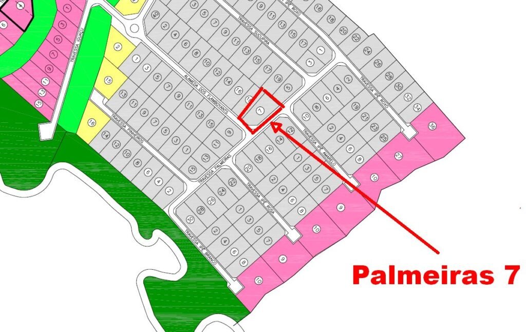 Lote à venda Condomínio Santa Monica DF140 Jardim Botânico Brasília  Travessa das Palmeiras 7