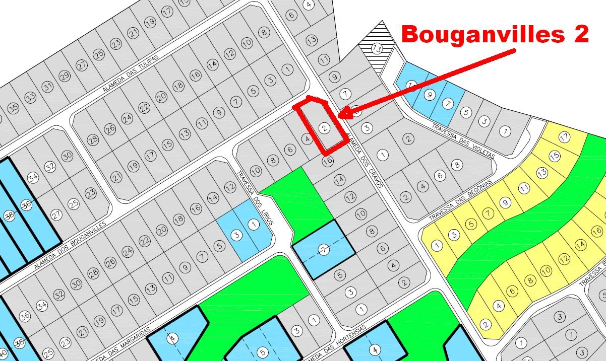 Lote à venda Condomínio Santa Monica DF140 Jardim Botânico Brasília Travessa Bouganvilles 2